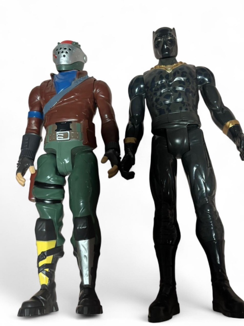 Marvel Black Panther and rust lord Action Figures